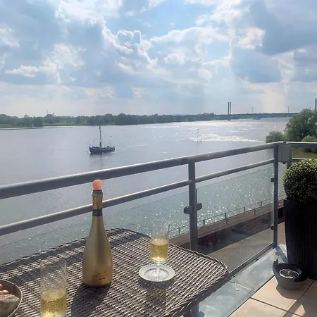 Rheinblick Traum Apartment Rees Exterior photo